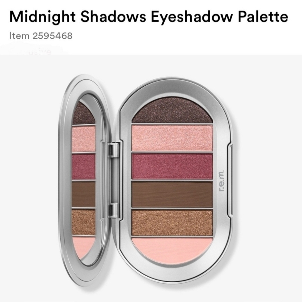 r.e.m. beauty Midnight Shadows Eyeshadow Palette - Smitten Kitten